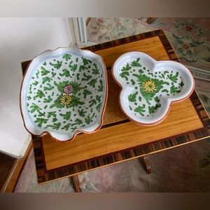 2 Sambuca Mario ceramic bowls Made in Italy